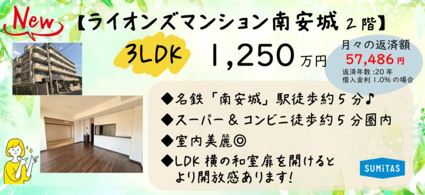 ライオンズマンション南安城